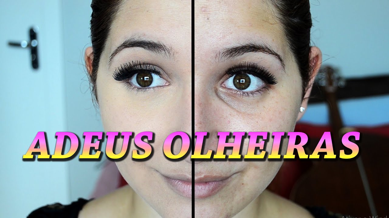 Apagando as OLHEIRAS com maquiagem - MÁGICA