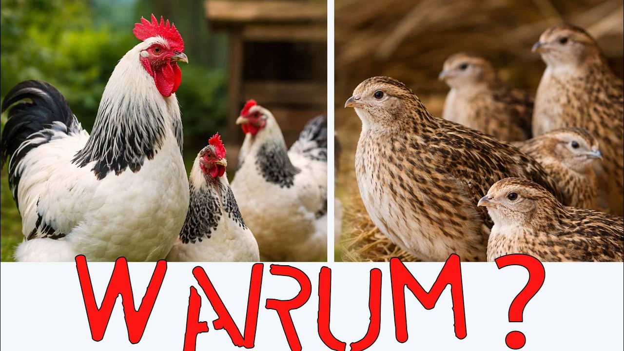 Warum keine Hühner mehr? Warum Wachteln?