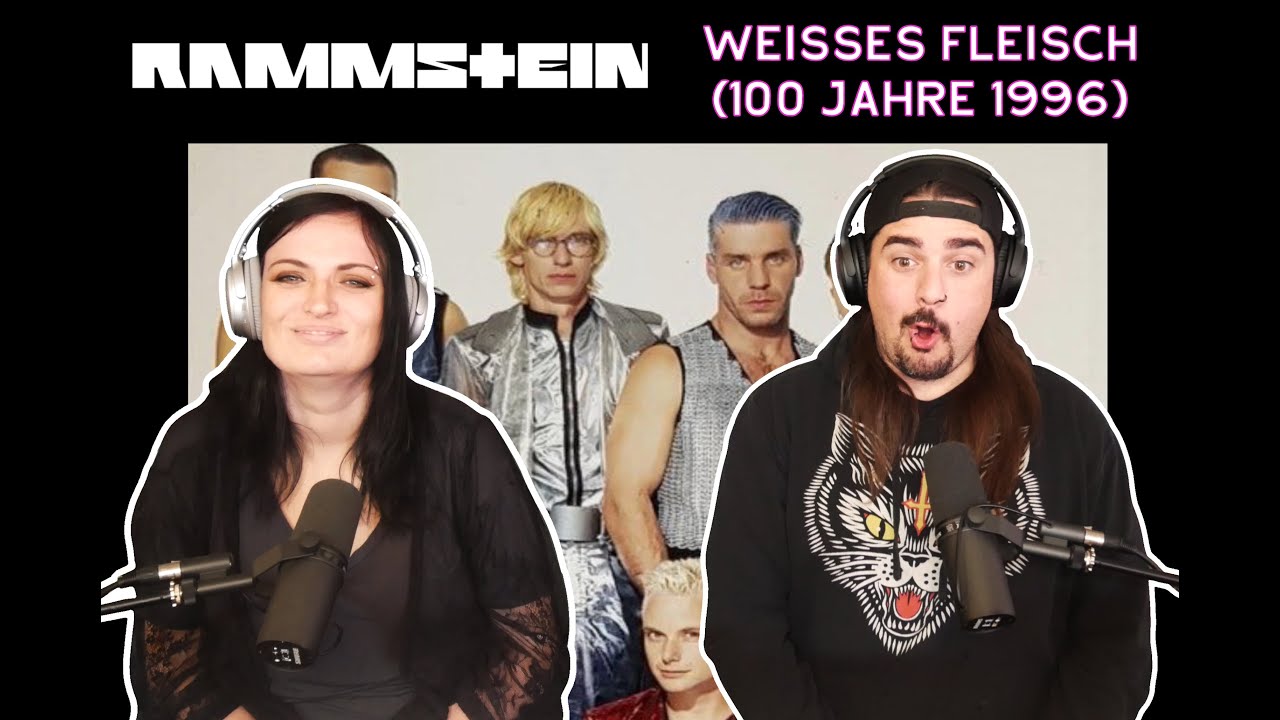 Rammstein - Weisses Fleisch (100 лет 1996) Реакция