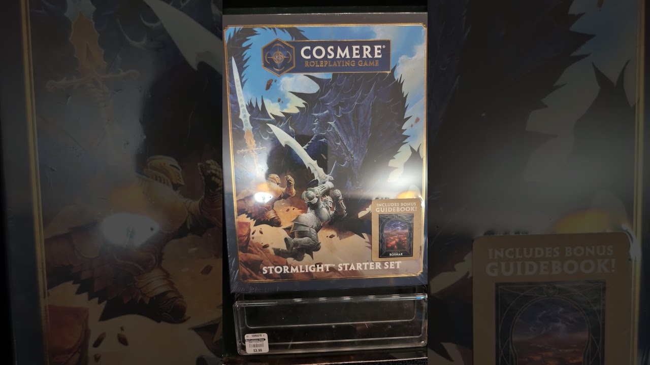 Брэндон Сандерсон Beast Mode $15M TTRPG Strikes Earth (Cosmere RPG для всех) Blue