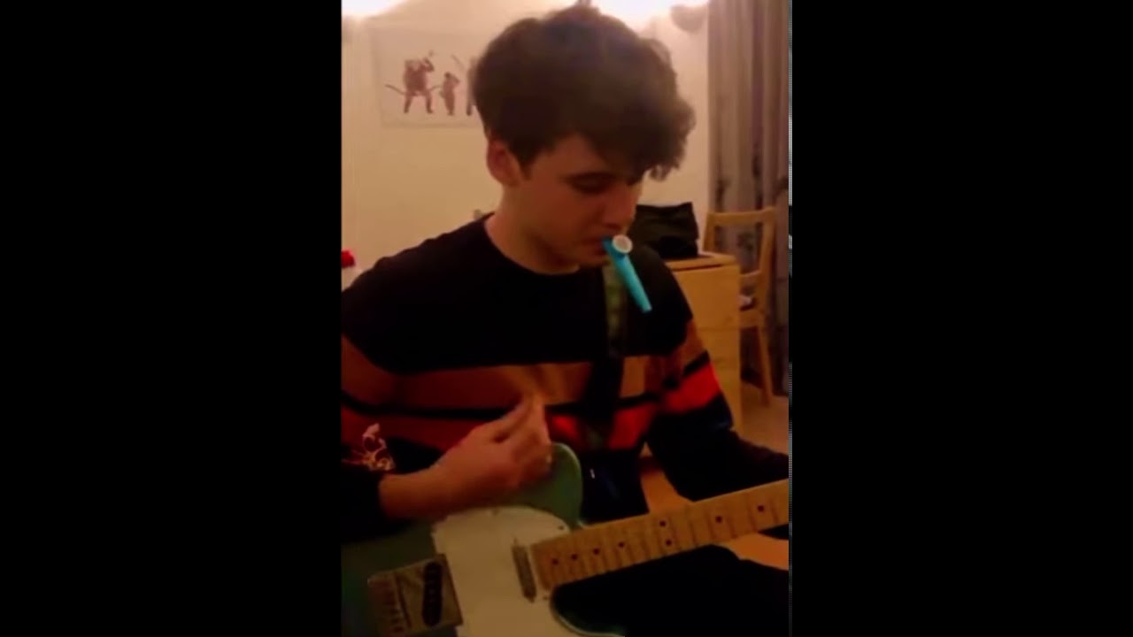 Dream smp members playing instruments (wilbur, tommy, tubbo and fundy