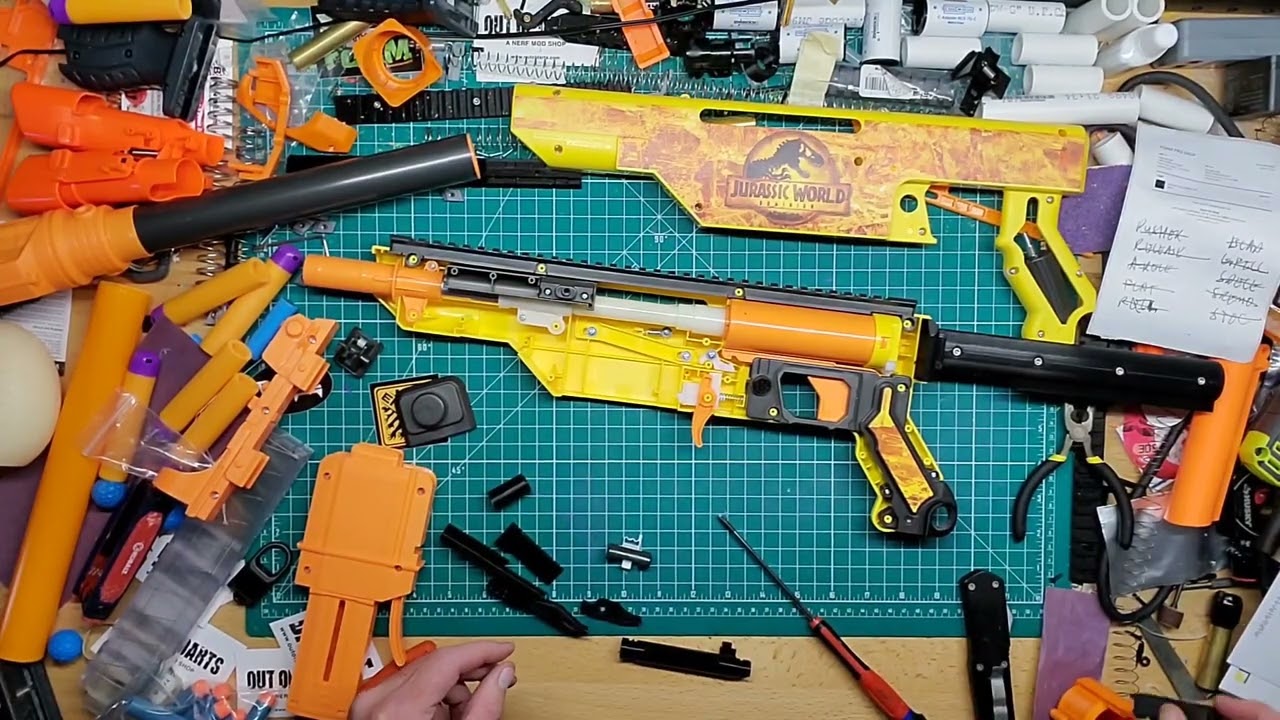 Adventure Force Jurassic Pro Goldblum Mod Kit from FoamProShop