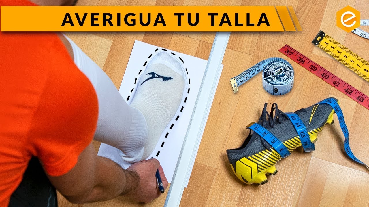 C&Oacute;MO ELEGIR TU TALLA DE BOTAS DE F&Uacute;TBOL