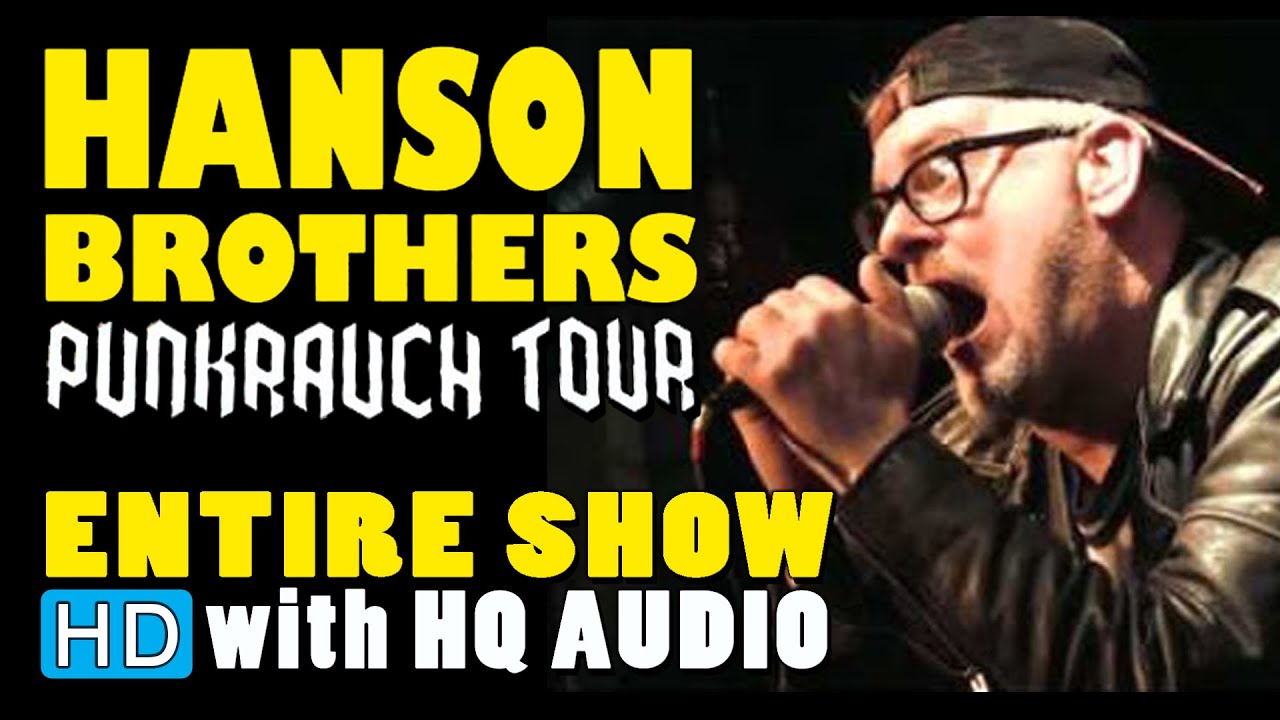 The Hanson Brothers - (2014 Entire show HD) at Le Trou du Diable