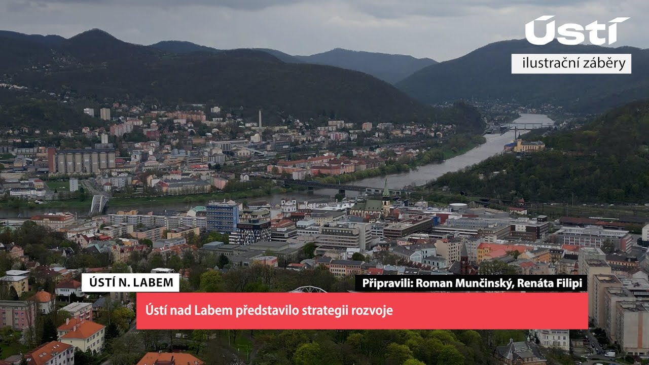 Ústí nad Labem představilo novu strategii rozvoje města👩‍💼💵🧱👷📈
