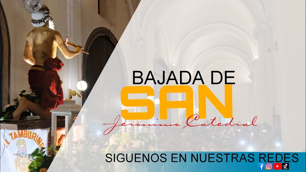 Bajada de San Jerónimo Catedral de León , Nicaragua 2025.