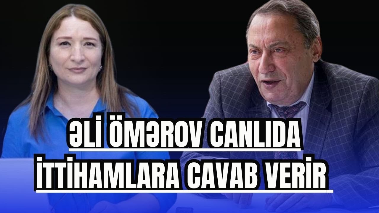 TƏCİLİ: Sabiq Baş prokuror Əli Ömərov CANLIDA- İttihamlara CAVAB verir - LAF TV