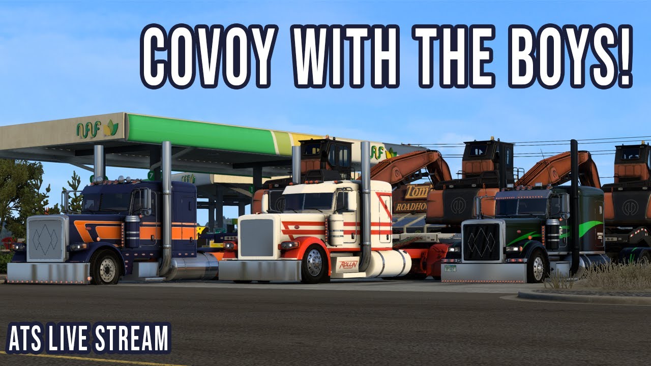 Lowboy and Long Petes | American Truck Sim