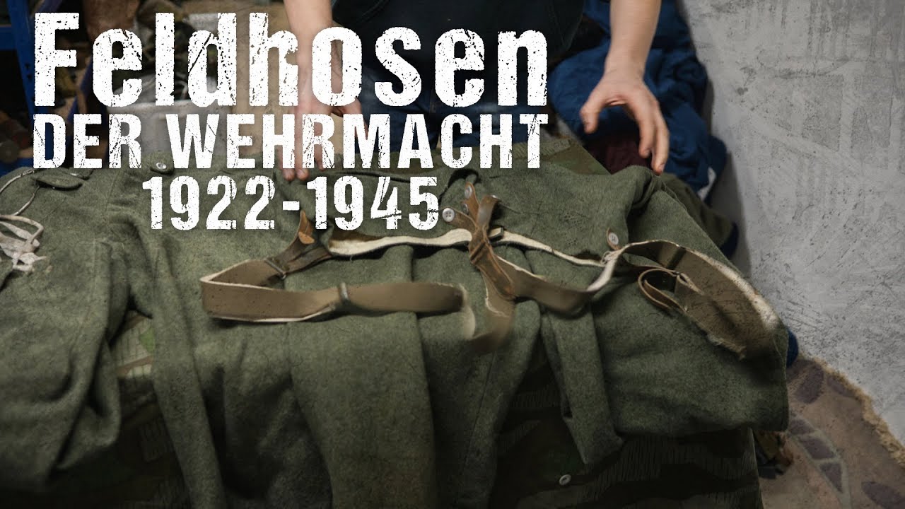 Feldhosen der Wehrmacht (1922-1945) [Vergleich]