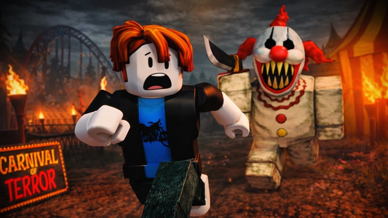 WE ESCAPED THE CARNIVAL OF TERROR  [ROBLOX]