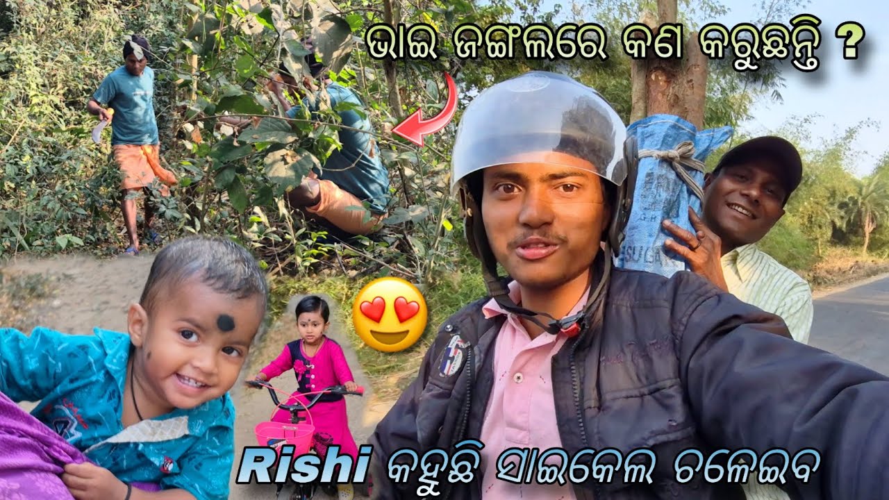 ଭାଇ ଆଉ ମୁଁ ଯାଉଛୁ ଆମ ଘରକୁ 🏡 | Odia Family Vlog#odia village vlog#odia lifestyle vlog