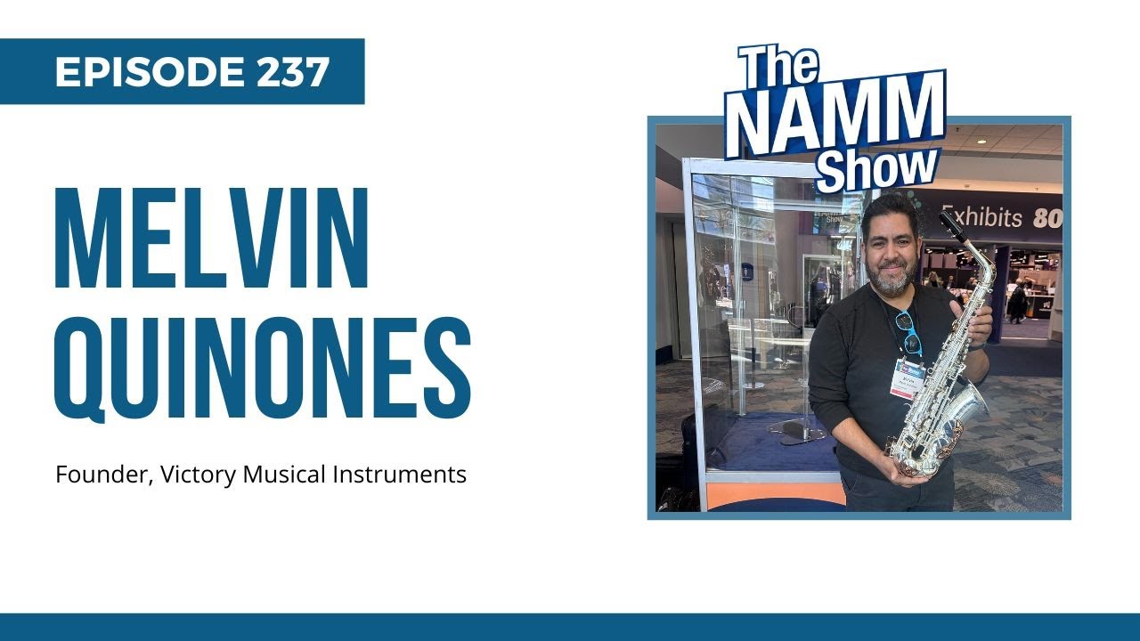 The World’s First ‘Screwless’ Saxophone from Victory Musical Instruments; NAMM Show 2025, Ep 237