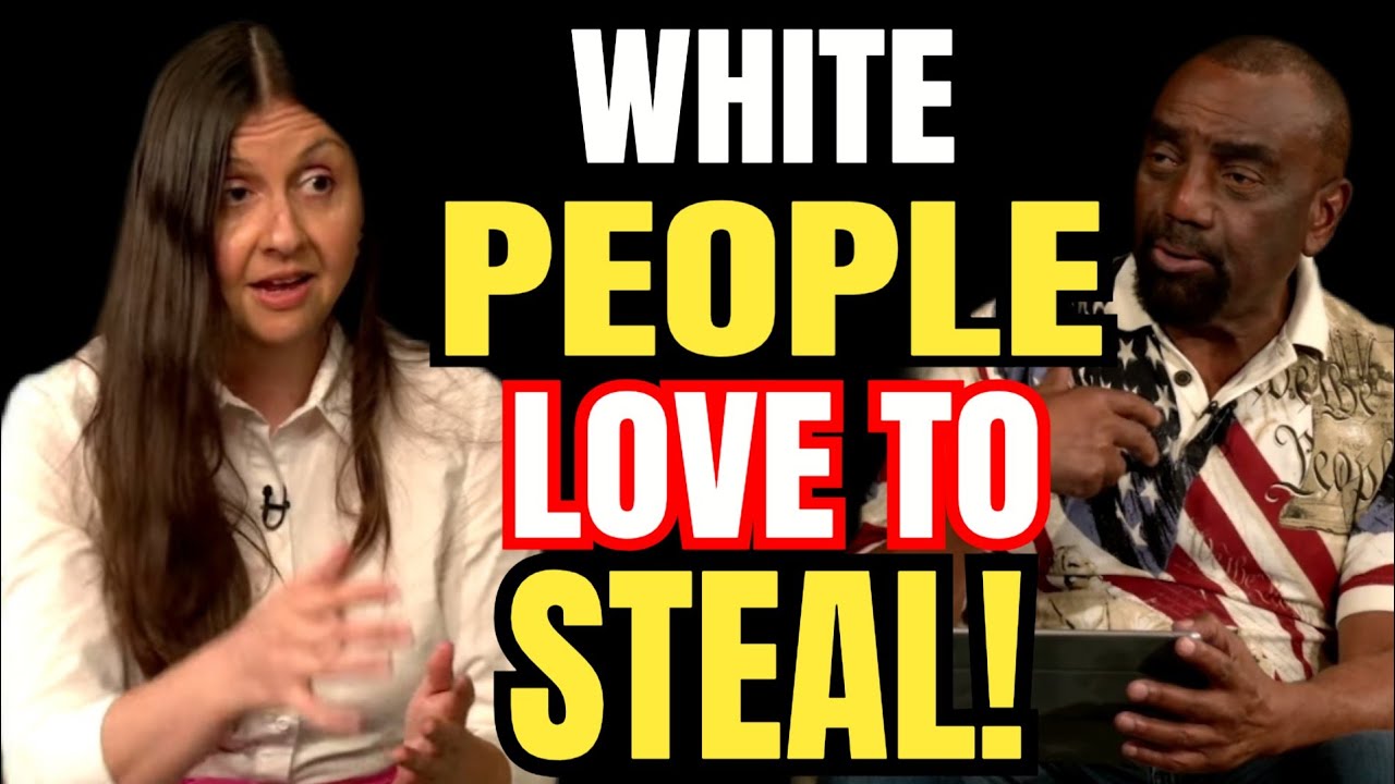 WOKE R@CIST NATIVE AMERICAN PROFESSOR Said WHITE People.... Jesse Lee Peterson Interview a Liberal