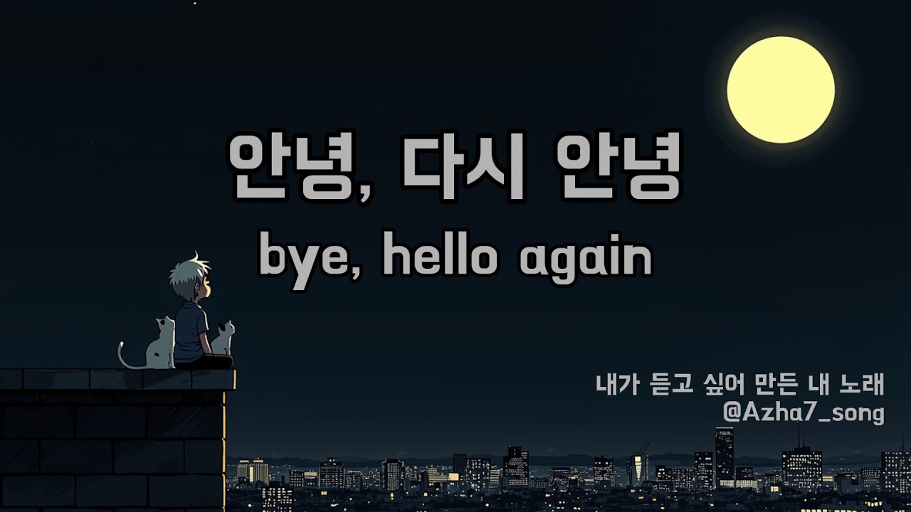 안녕, 다시 안녕 (bye, hello again)
