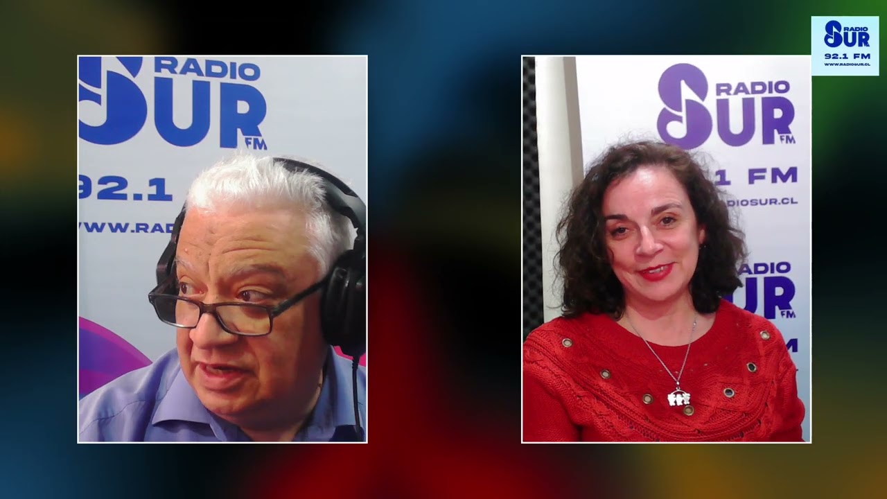 Evelyn Caamaño, candidata a diputada en Radio Sur 92.1FM de Los Angeles