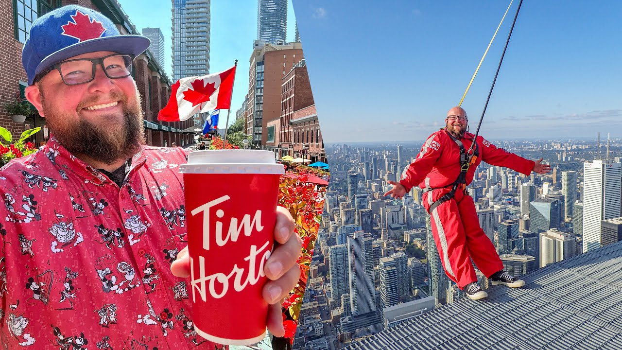 Traveling to Toronto | Canada's Wonderland & The CN Tower Edge Walk: Toronto Blue Jays Canada