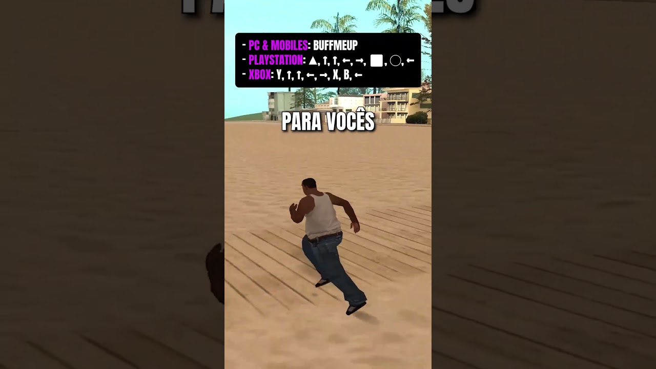 Melhores Códigos do GTA SA 🕵 (Parte 4) 