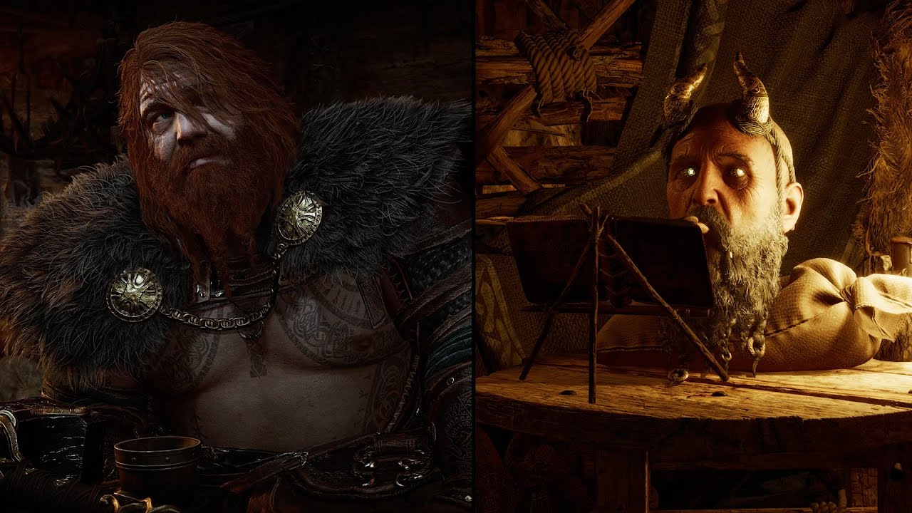 God of War Ragnarok - Mimir's Tales - The Story of All the Giants Thor Killed