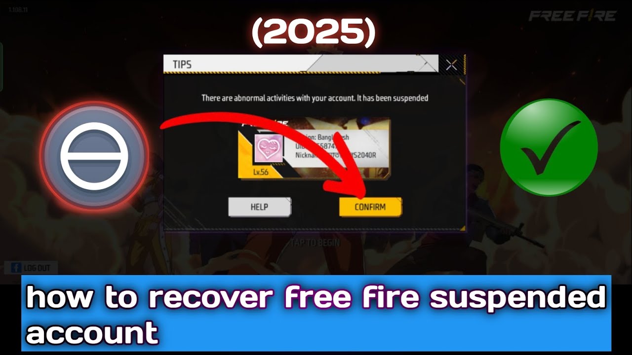 free fire askıya alınmışhesabını nasıl kurtarabilirim || yeni güncelleme videosu (2025)
