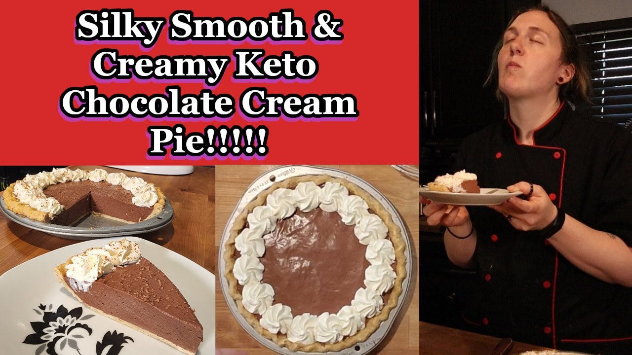 Keto Chocolate Cream Pie Recipe- From Scratch