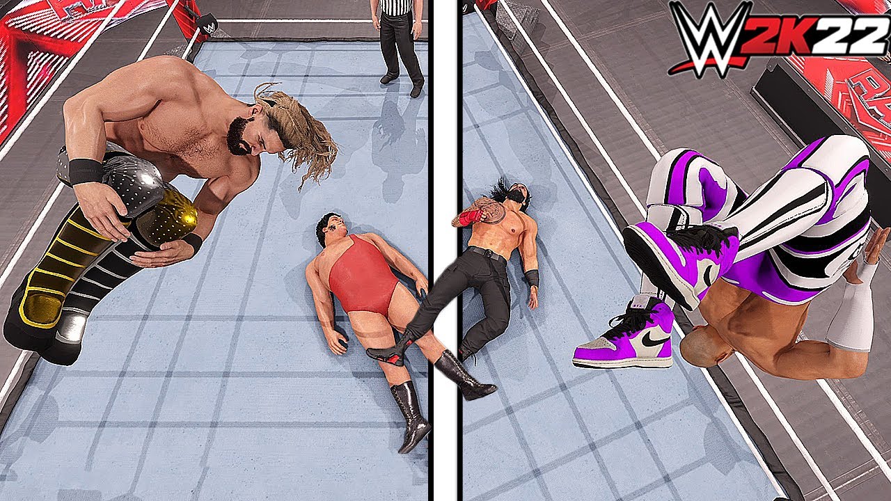 30 Underrated & Unused High Flying Finishers (Moves)! - WWE 2K22