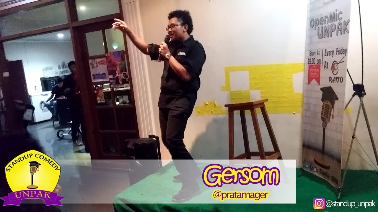 Gersom Pratama - Harga Vape Mahal (Open Mic Standup Comedy Unpak)