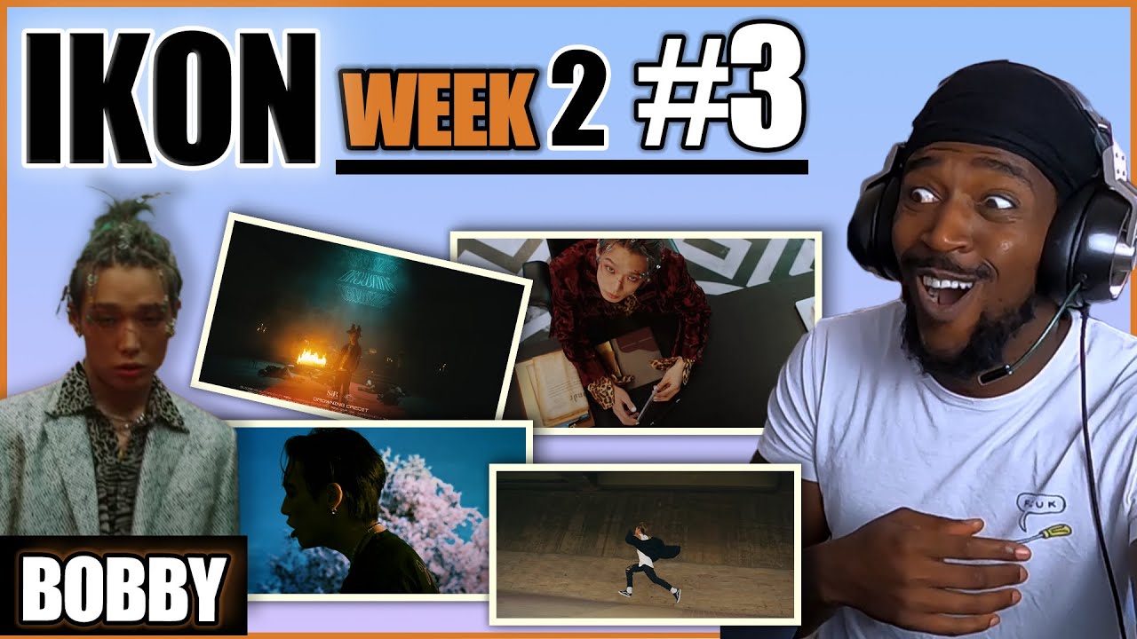 DANCER REACTS I iKON's BOBBY - 꽐라(HOLUP!) + U MAD + Drowning + Cherry Blossom | IKON WEEK2 (PART3)