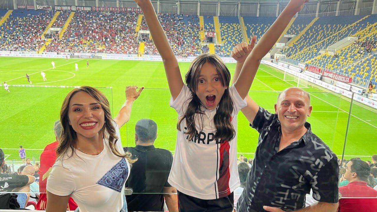 GENÇLERBİRLİĞİ MAÇINA GİTTİK ! Lina'nın İlk Maç Deneyimi ! Takipçilerimizle Buluştuk