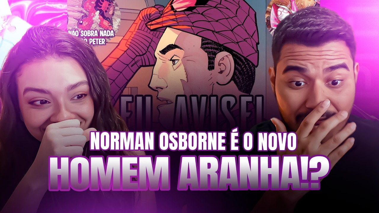 CASAL REAGE: Norman Osborn agora &eacute; o Homem-Aranha KKKKKKK ....💀