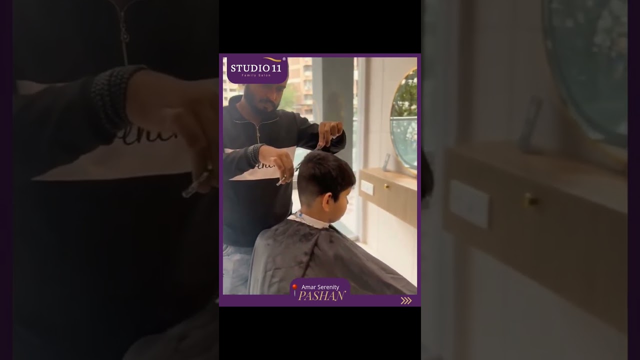 Kid's Hair Cut at Studio 11 Pashan