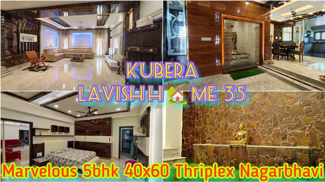 #4bhk | Marvelous | 40x60 East Facing #Triplex #house | #sale | #Nagarbhavi  2nd Stage | #Bangalore
