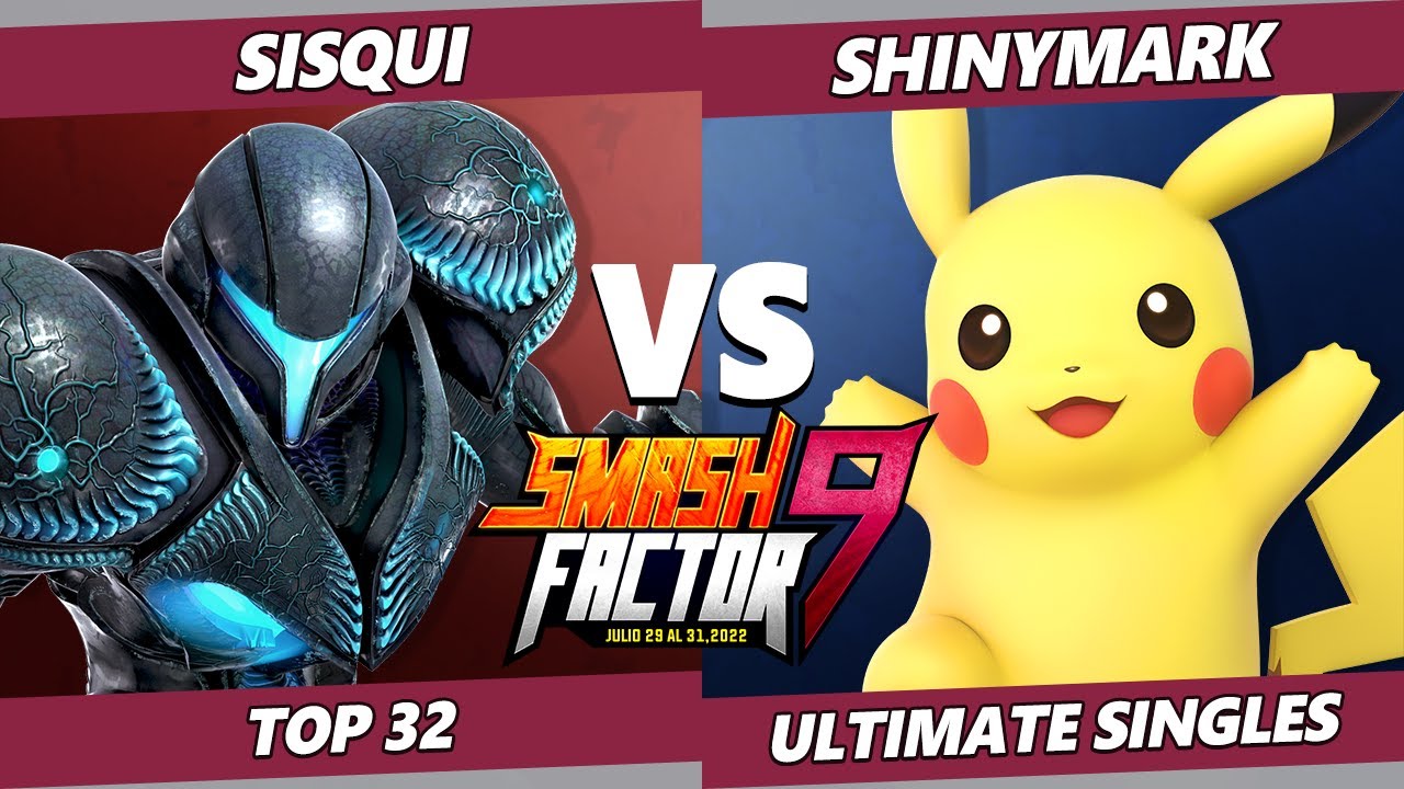 Smash Factor 9 - sisqui (Dark Samus) Vs. ShinyMark (Pikachu) SSBU Ultimate Tournament