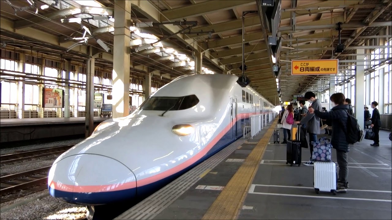 2018年3月4日長岡駅にて　上越新幹線