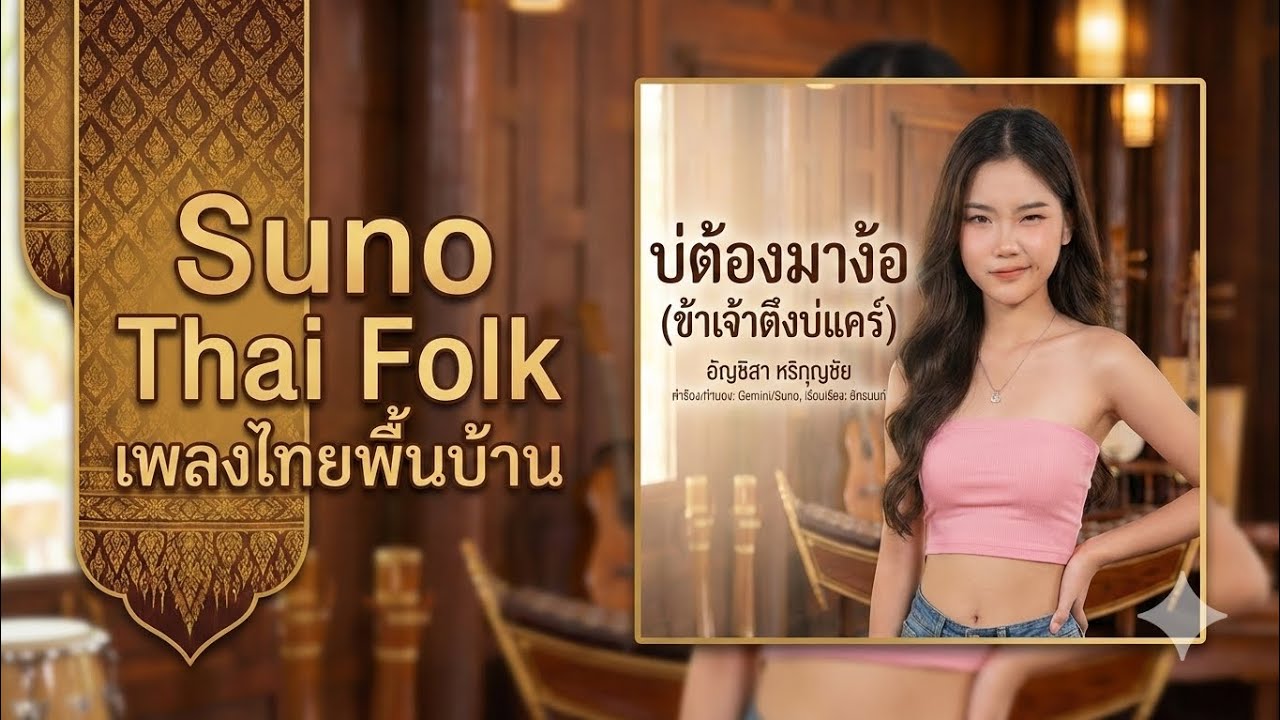 🎶บ่ต้องมาง้อ (ข้าเจ้าตึงบ่แคร์) – บทเพลงสาวเหนือสุดสตรอง🎶 - อัญชิสา หริภุญชัย | Lanna 【Official】
