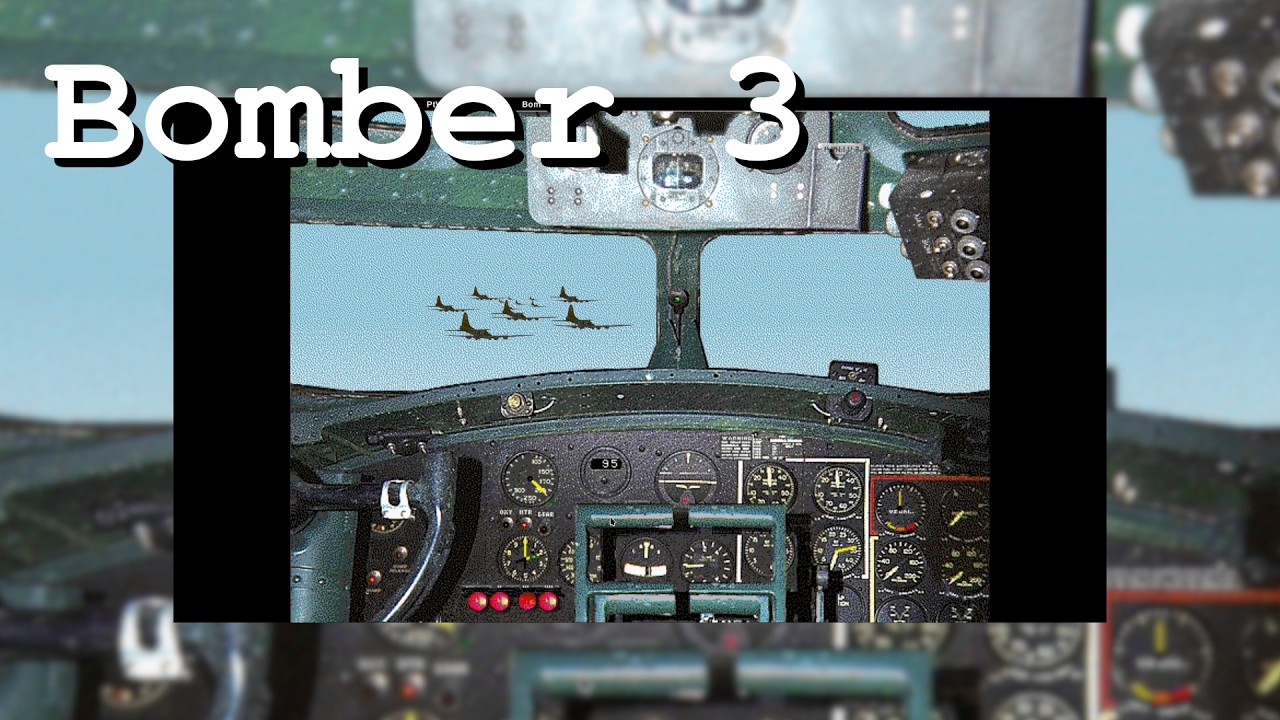 Alte Spiele 06 - Bomber (3) / (III), das für den alten Mac
