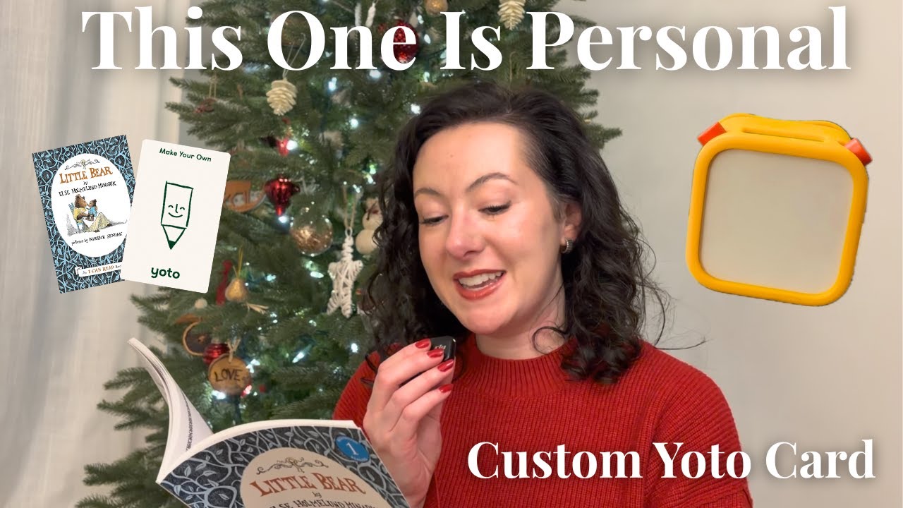 DIY Yoto Card For Early Readers | A Personal Christmas Gift