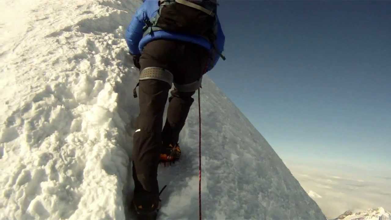 Mont Blanc, June 2013, full Gouter Route