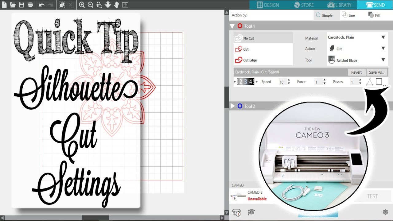 THE BEST Silhouette Cut Settings | Quick Tip Tuesday