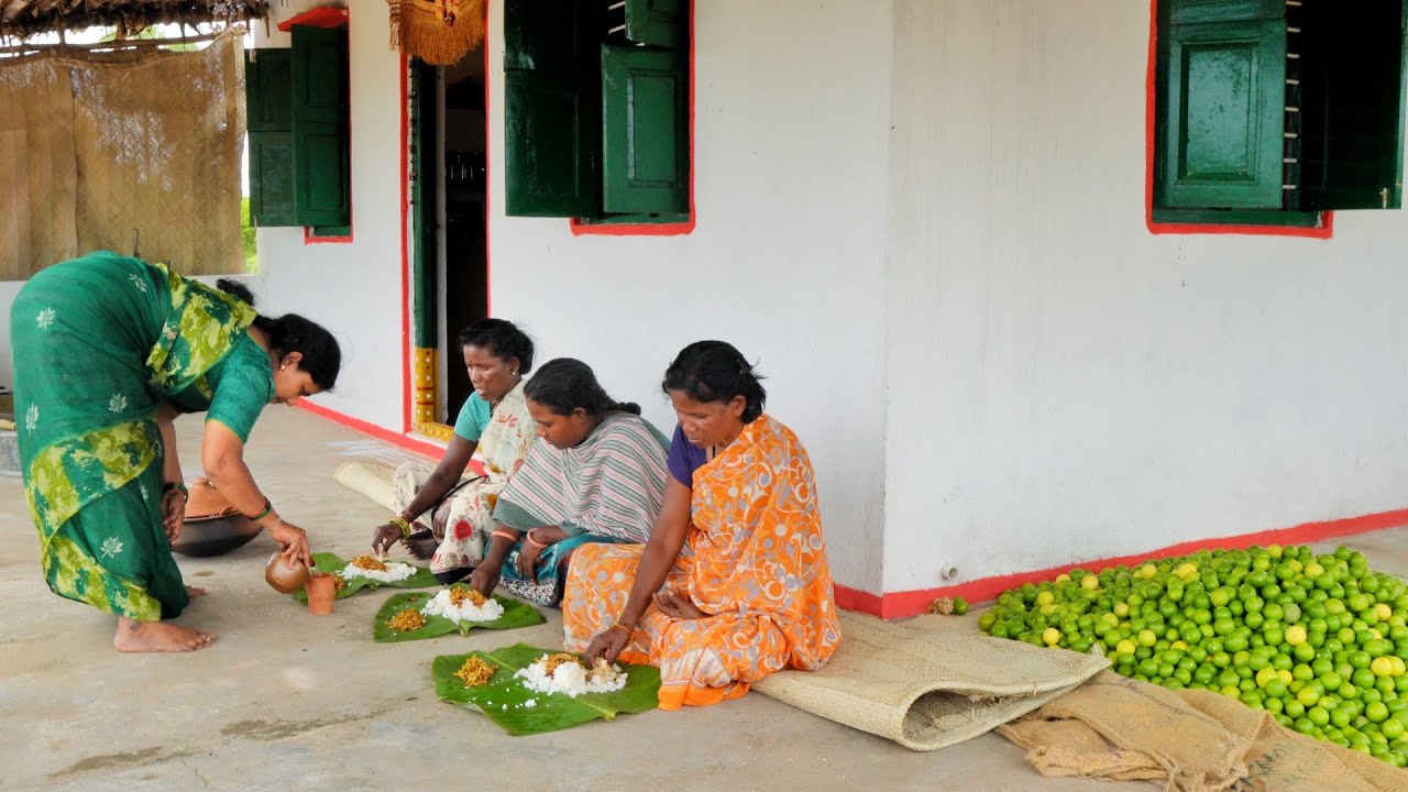 I made Seasonal tiny fishe recipes & lemon harvesting & also enjoyed recipes with penchalamma and co