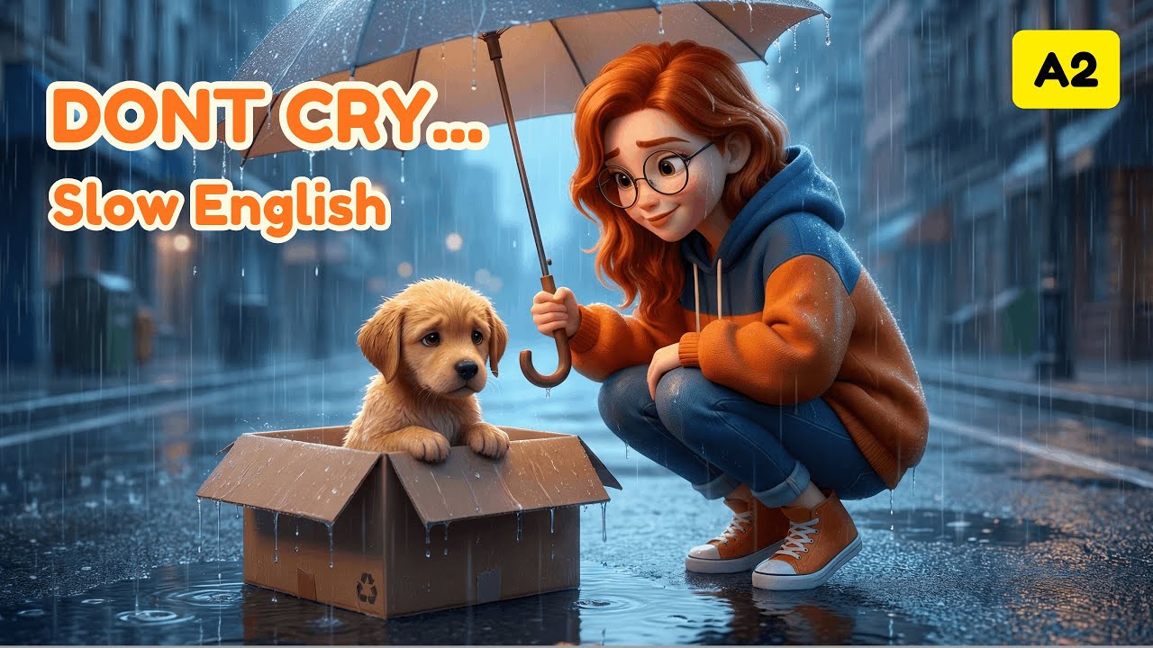 Saving a Puppy | Touching English Story (A2 Level)