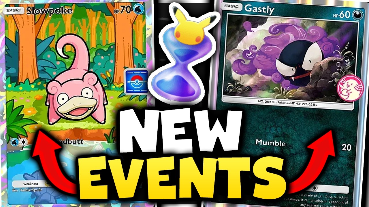 4 NEW EVENTS LEAKED | FREE HOURGLASSES & REWARDS | New Pokemon TCG Pocket Datamines!