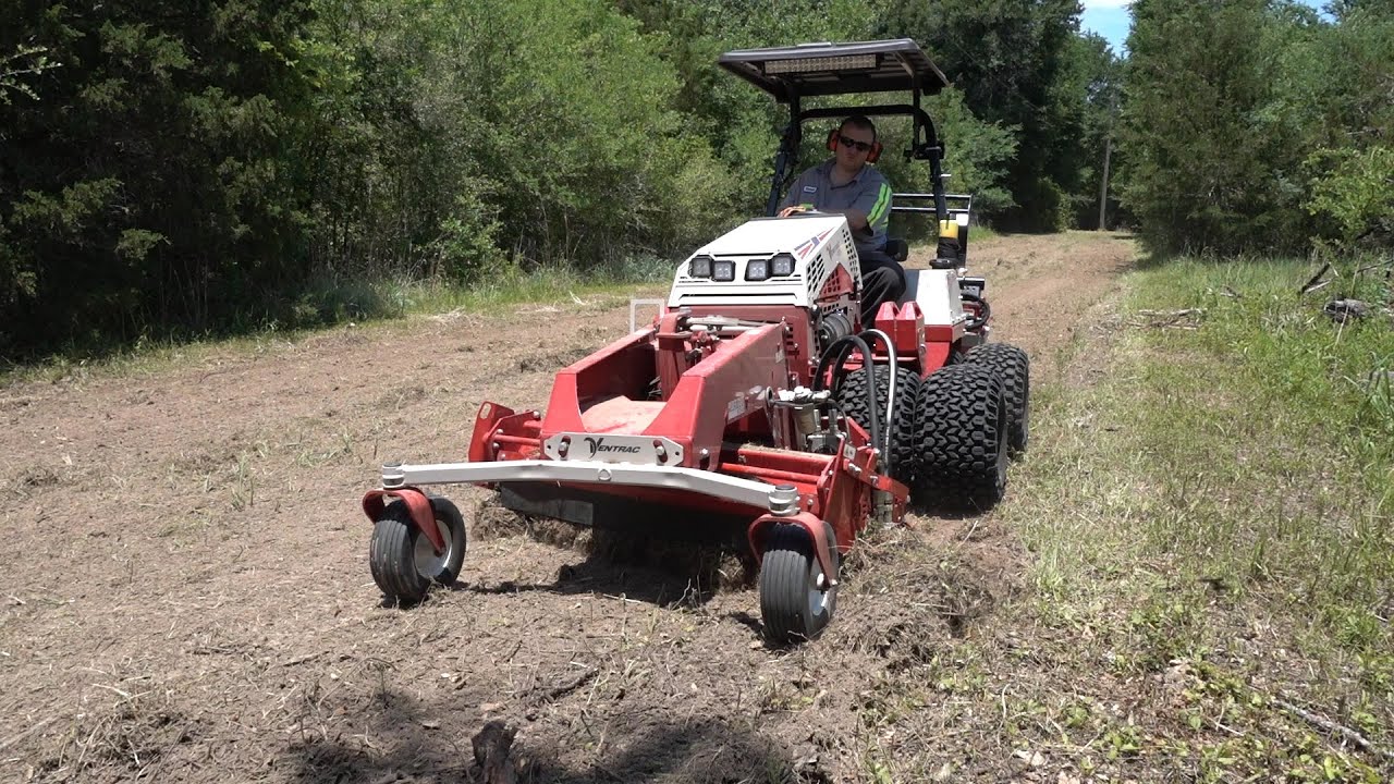 Will it make the Grade? - Ventrac 4520Z - Power Rake