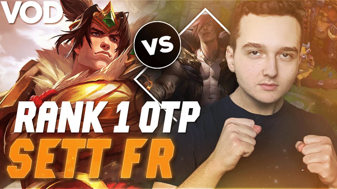 J'AFFRONTE LE MEILLEUR OTP SETT FRANCAIS - SoloQ Challenger Top - Garen vs Sett - Patch 14.19