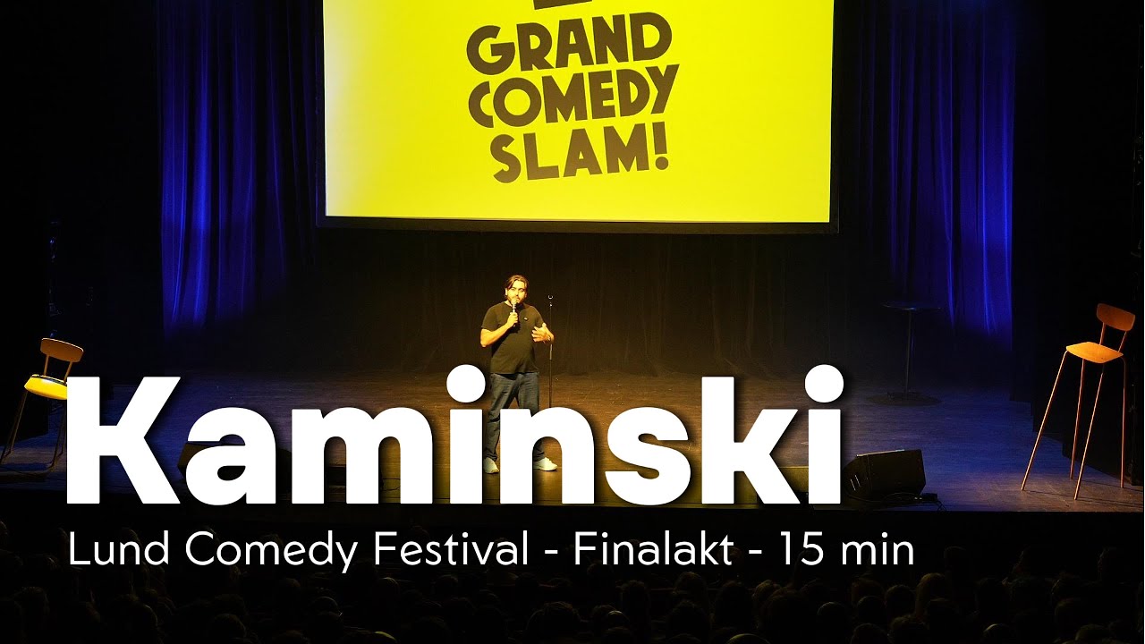 Från Rookie till Finalakt på Lund Comedy Festival - Tomas Kaminski