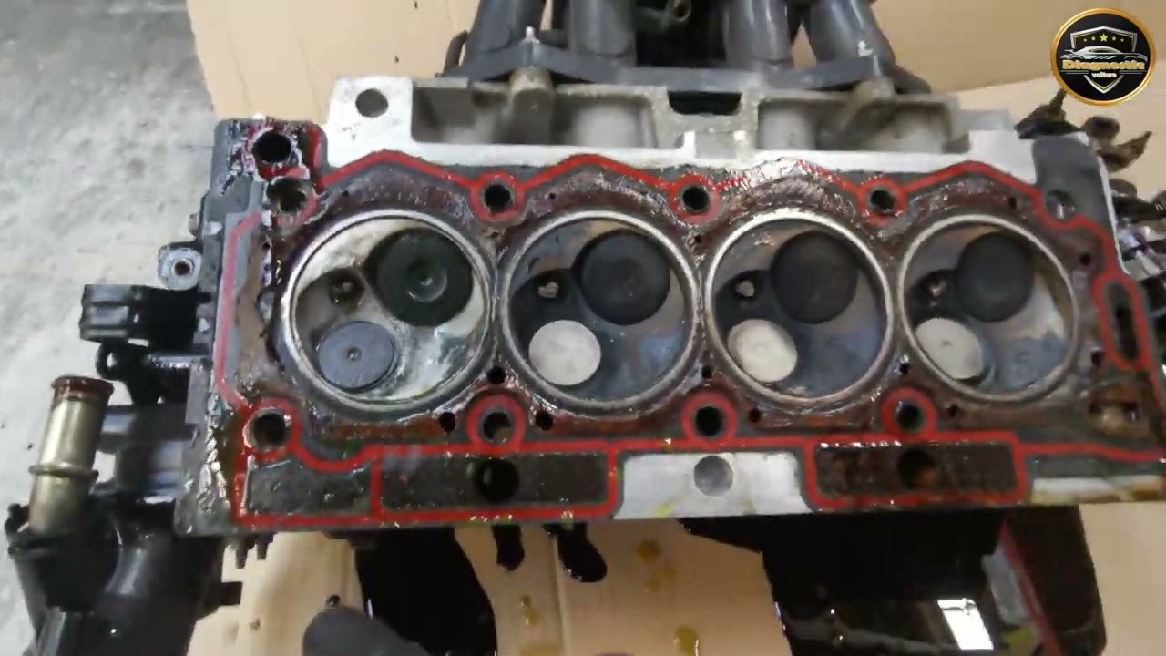comment changer joint de culasse citroen C2 كيفية تغيير جوان كيولاس