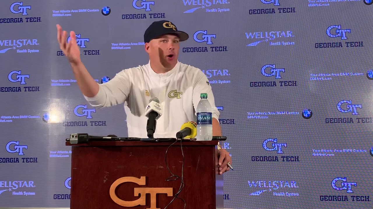 JOL TV: GT head coach Geoff Collins talks Citadel loss