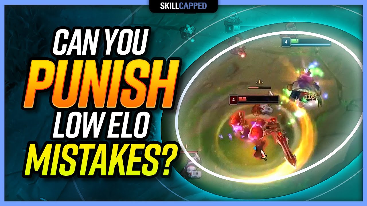 Can YOU Punish LOW ELO Mistakes? (Skill Test Top Lane)