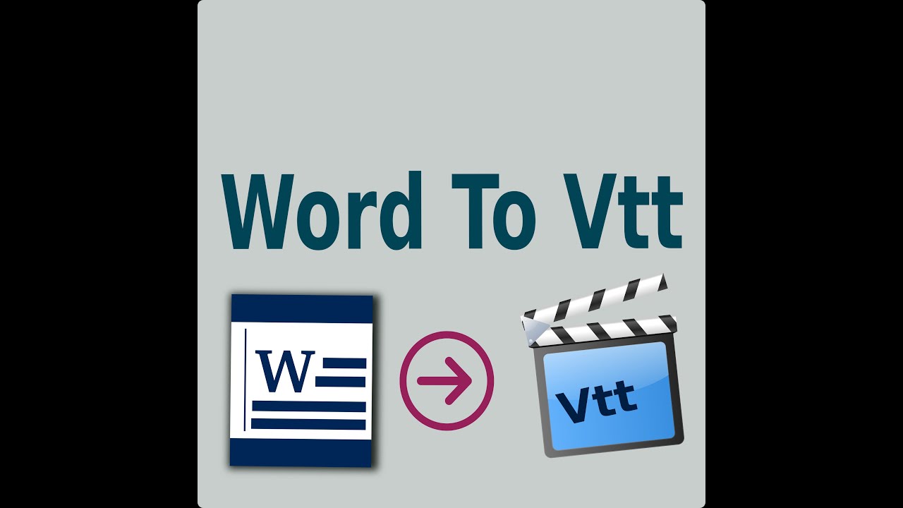 Word To Vtt