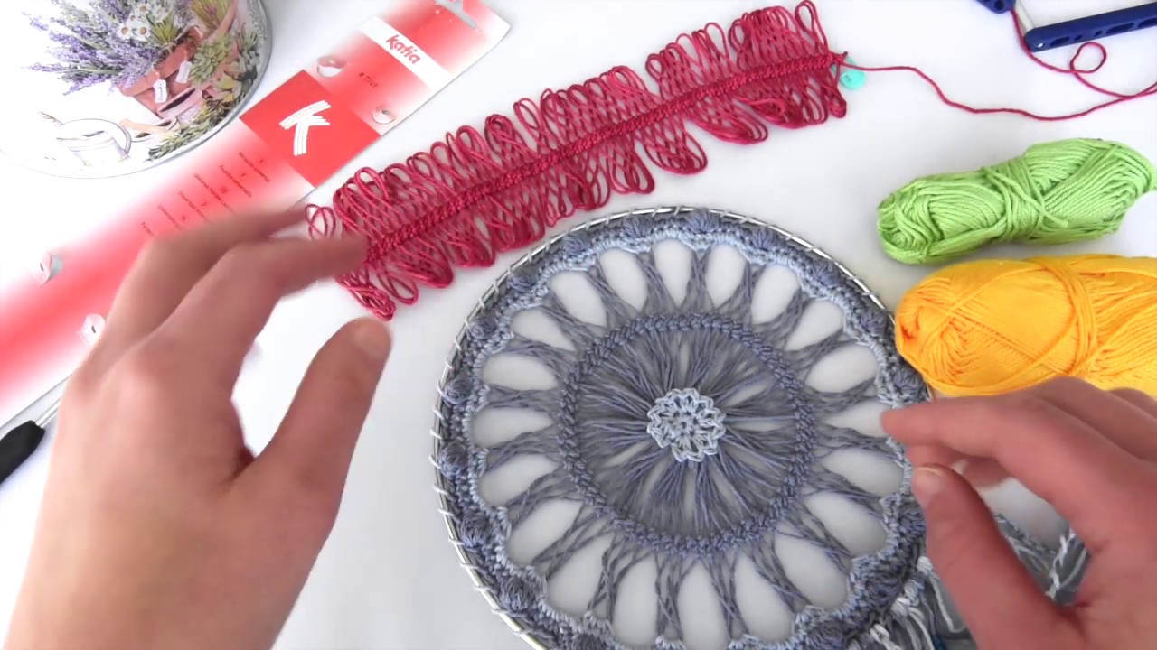 Crochet Hairpin Lace Dreamcatcher