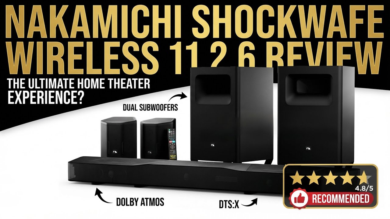 This Soundbar Is an Absolute MONSTER 🔥 | Nakamichi Shockwafe Wireless 11.2.6 Review